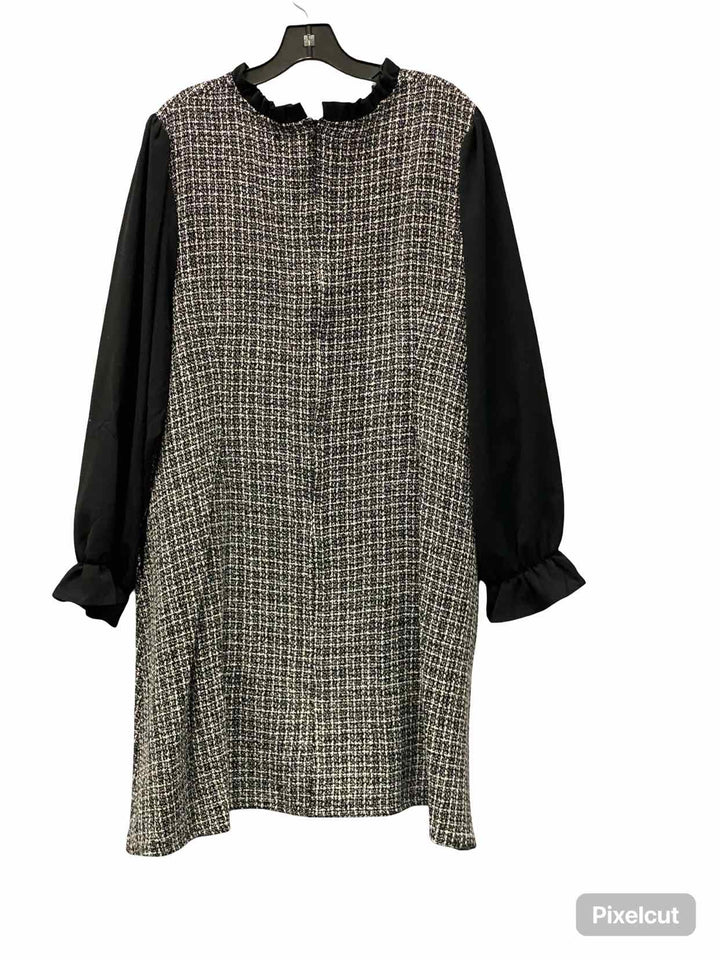 Bloomchic Size 2XL Black White Dress