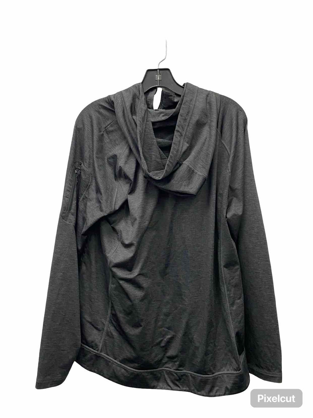 J Jill Size XL Grey Athletic Long Sleeve