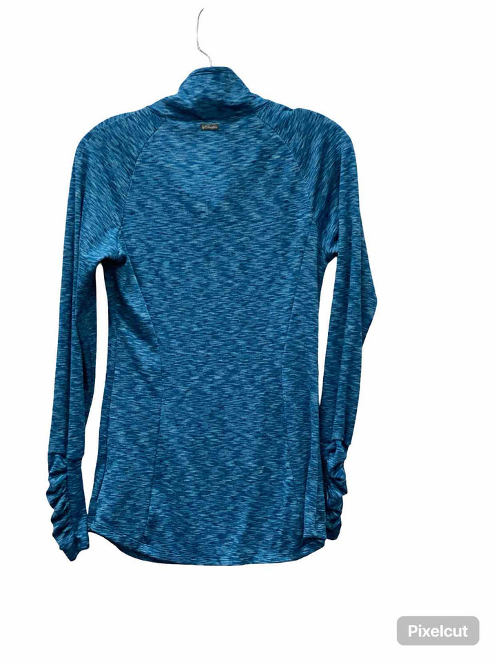 Columbia Size S Blue Athletic Long Sleeve