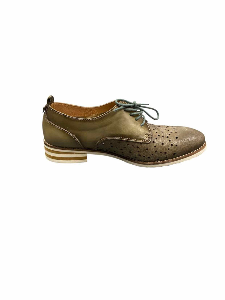 Pikolinos Shoe Size 36 Olive Leather Royal Derby Loafers