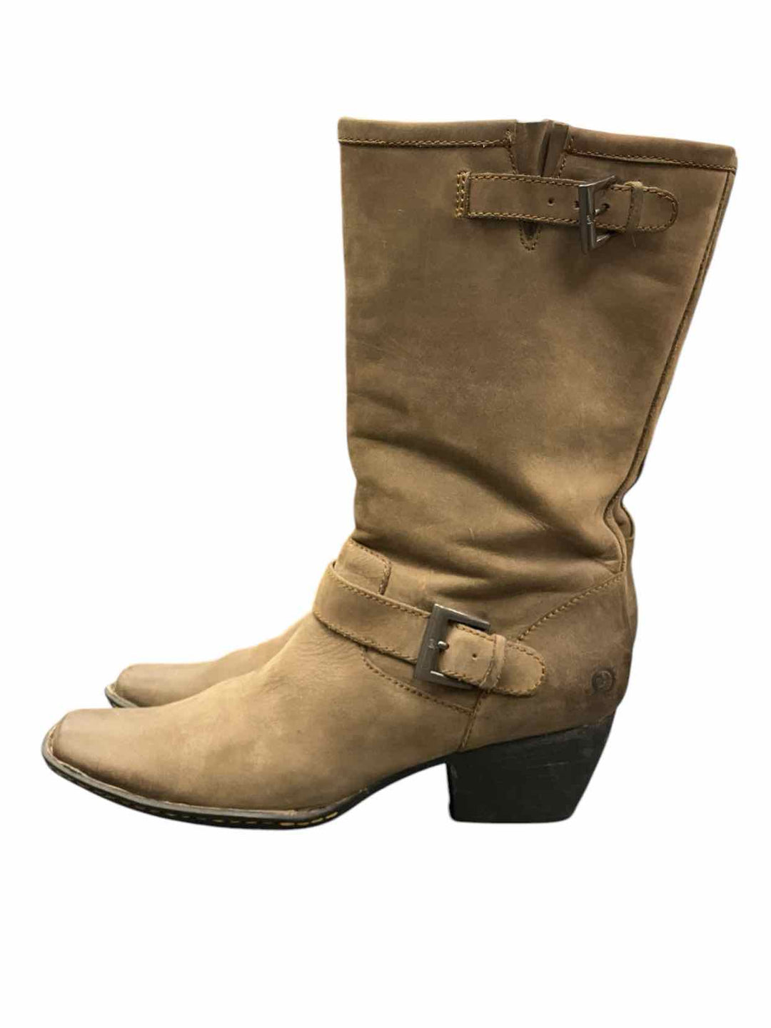 Born Shoe Size 10 Taupe Boots(Ankle)