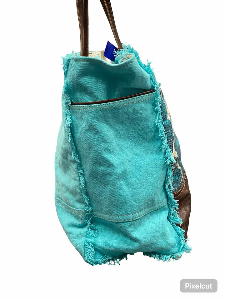 Myra Bag Turquoise Vivacious Weekender Bag