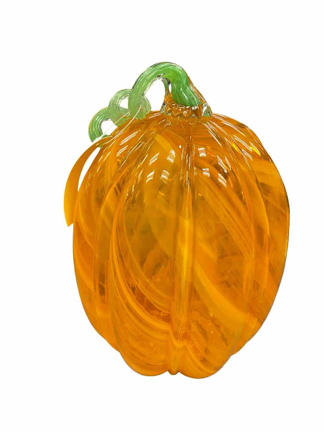Blown Glass Pumpkin Home Decor