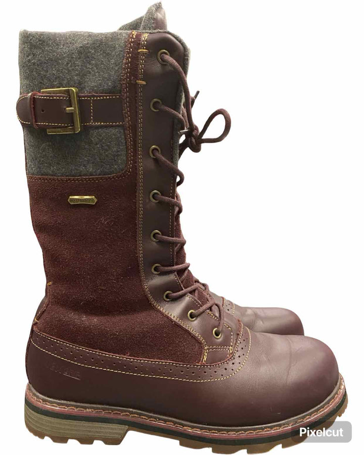 Nex Grip Shoe Size 10 Burgundy Ice Jenna 6.0 Winter Boots(knee)