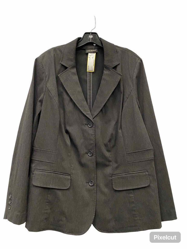 Lane Bryant Size 20 Black Blazer