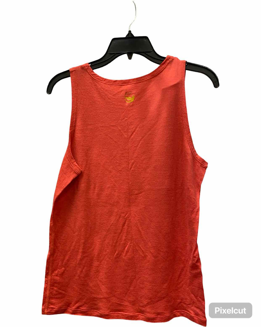 Chill Angel Size XL Coral 100% Merino Wool Tank Top