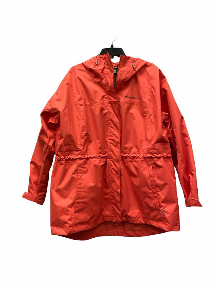 Columbia Size 1X Coral Hikebound Jacket (Outdoor)