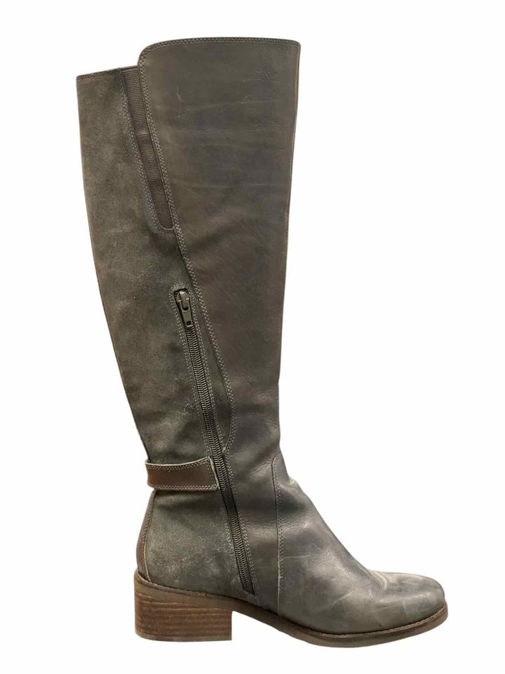 Lucky Brand Shoe Size 8 Grey Boots(knee)