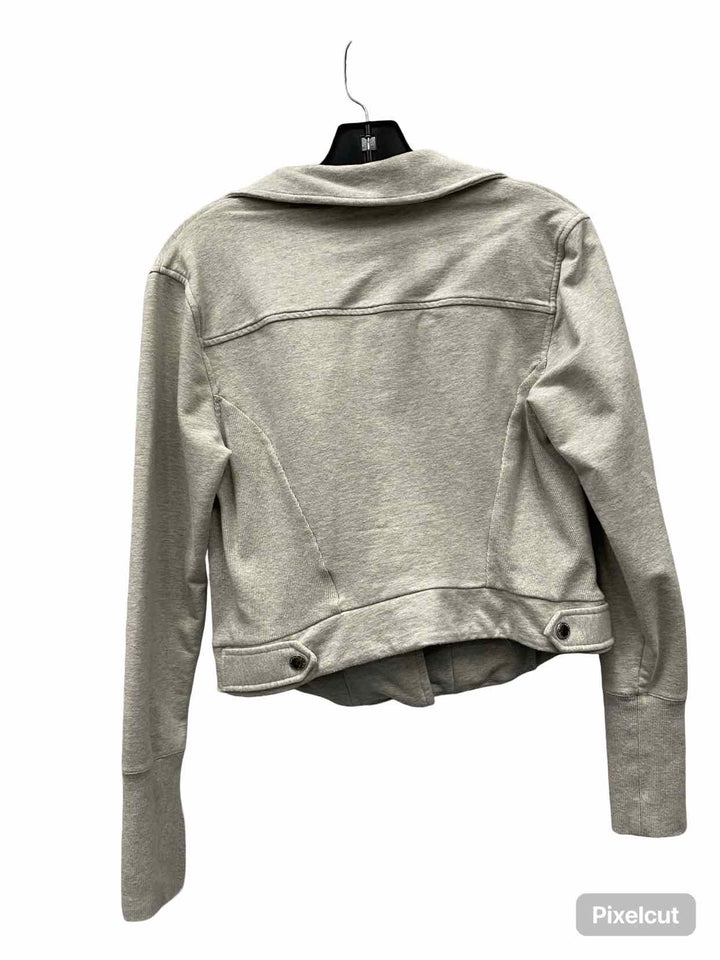 Halston Size 6 Grey Jacket