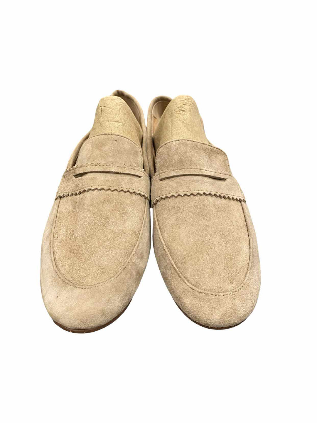 J Jill Shoe Size 8.5 Beige Suede Loafers