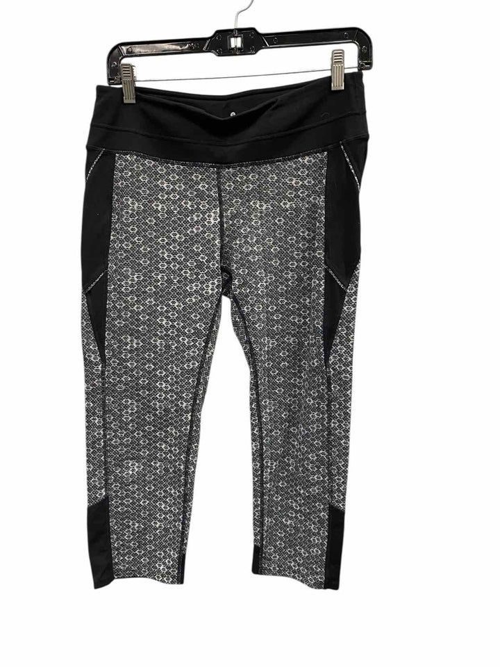 Athleta Size M Grey Black Athletic Pants