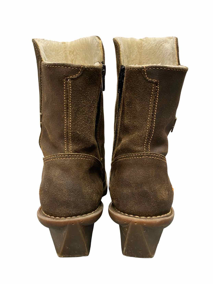 The Art Company Shoe Size 41 Brown Leather Boots(Ankle)