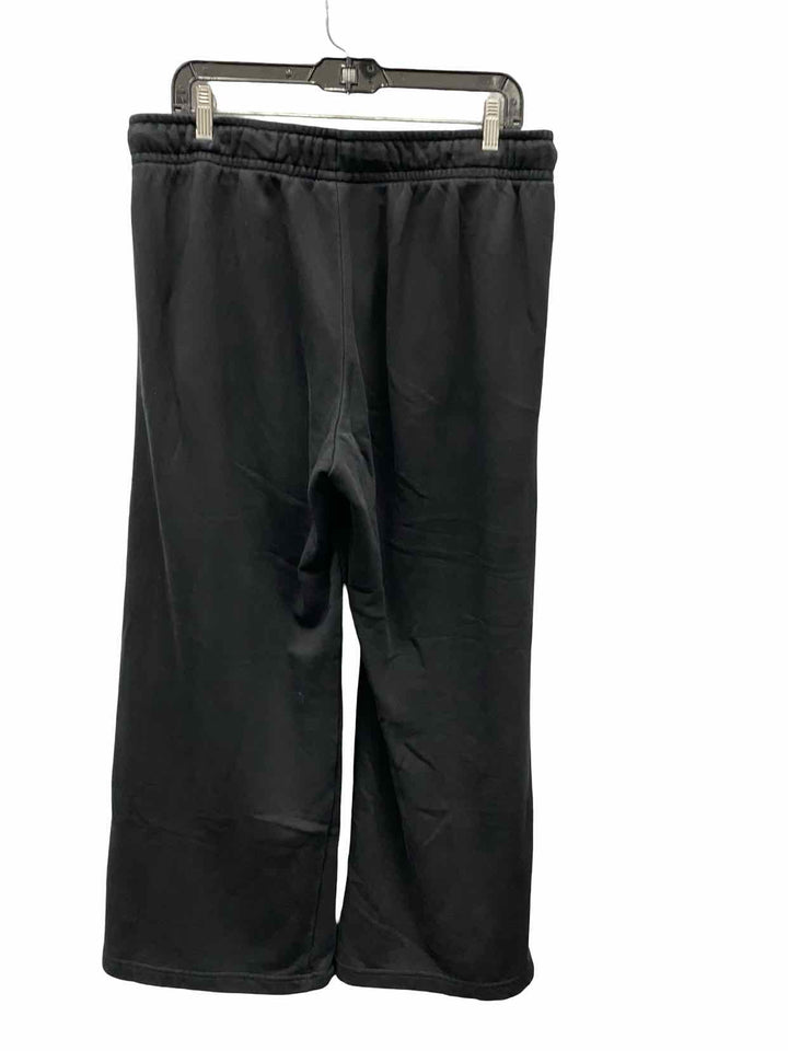Nike Size L Black 80% Cotton Athletic Pants
