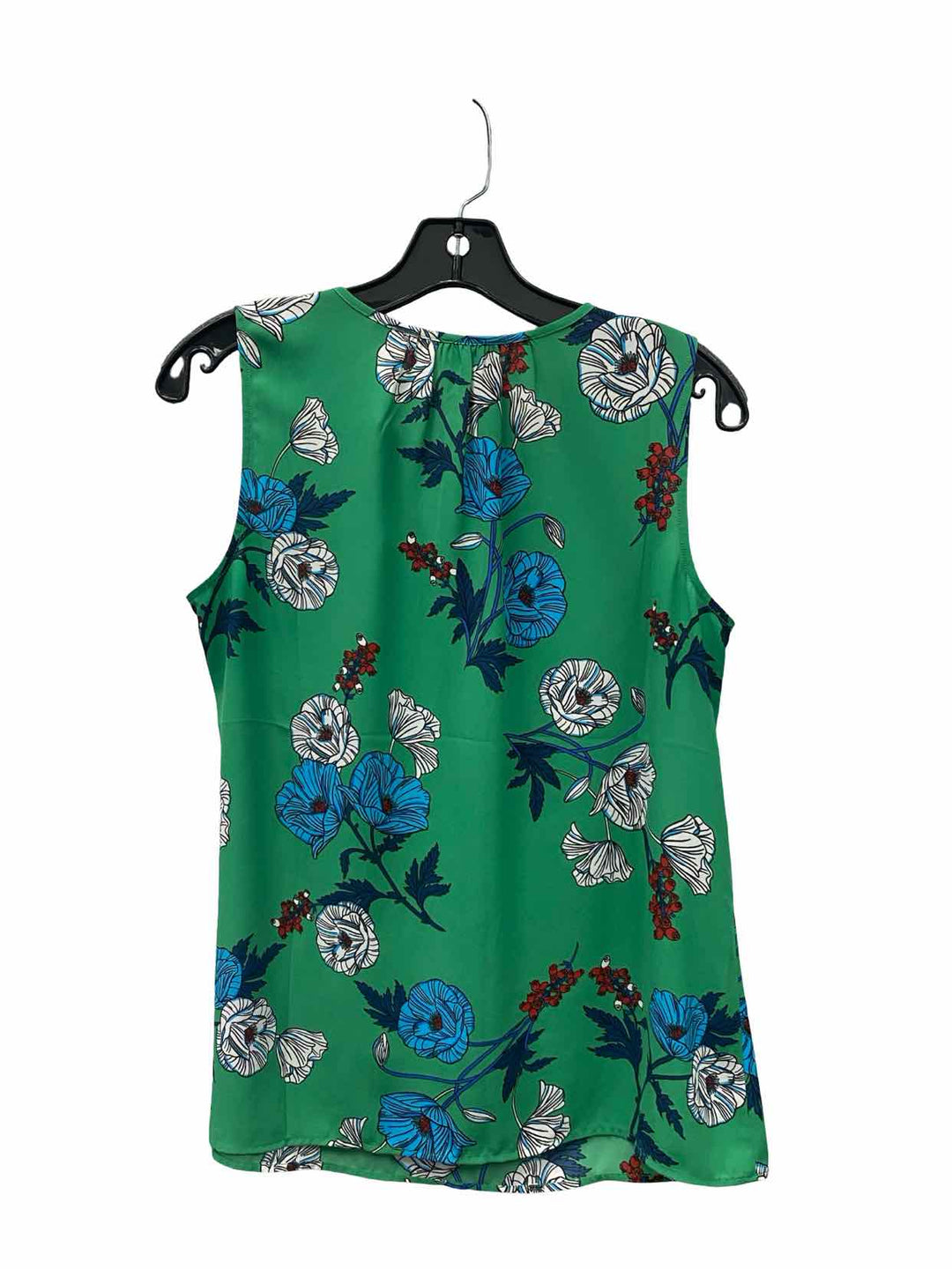 Cabi Size S Green Floral Tank Top