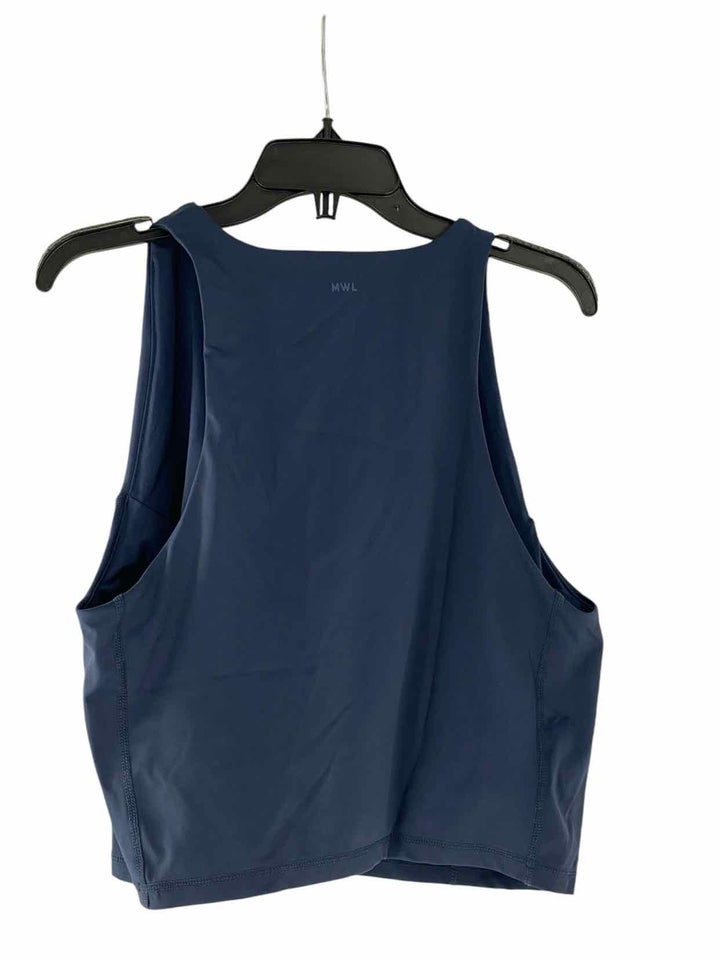 MadeWell Size 2X Navy Athletic Tank Top