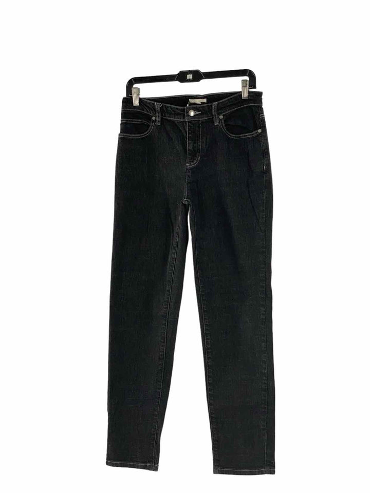 Eileen Fisher Size 4 Black Jeans