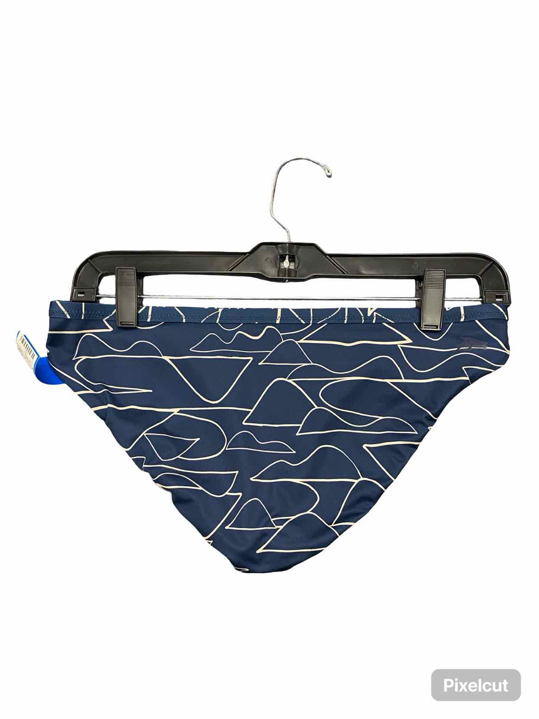 Unknown Brand Size S Blue Print Swimsuit Bottom