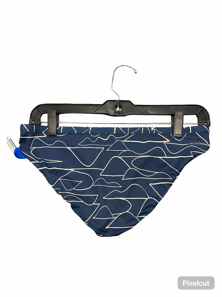 Unknown Brand Size S Blue Print Swimsuit Bottom