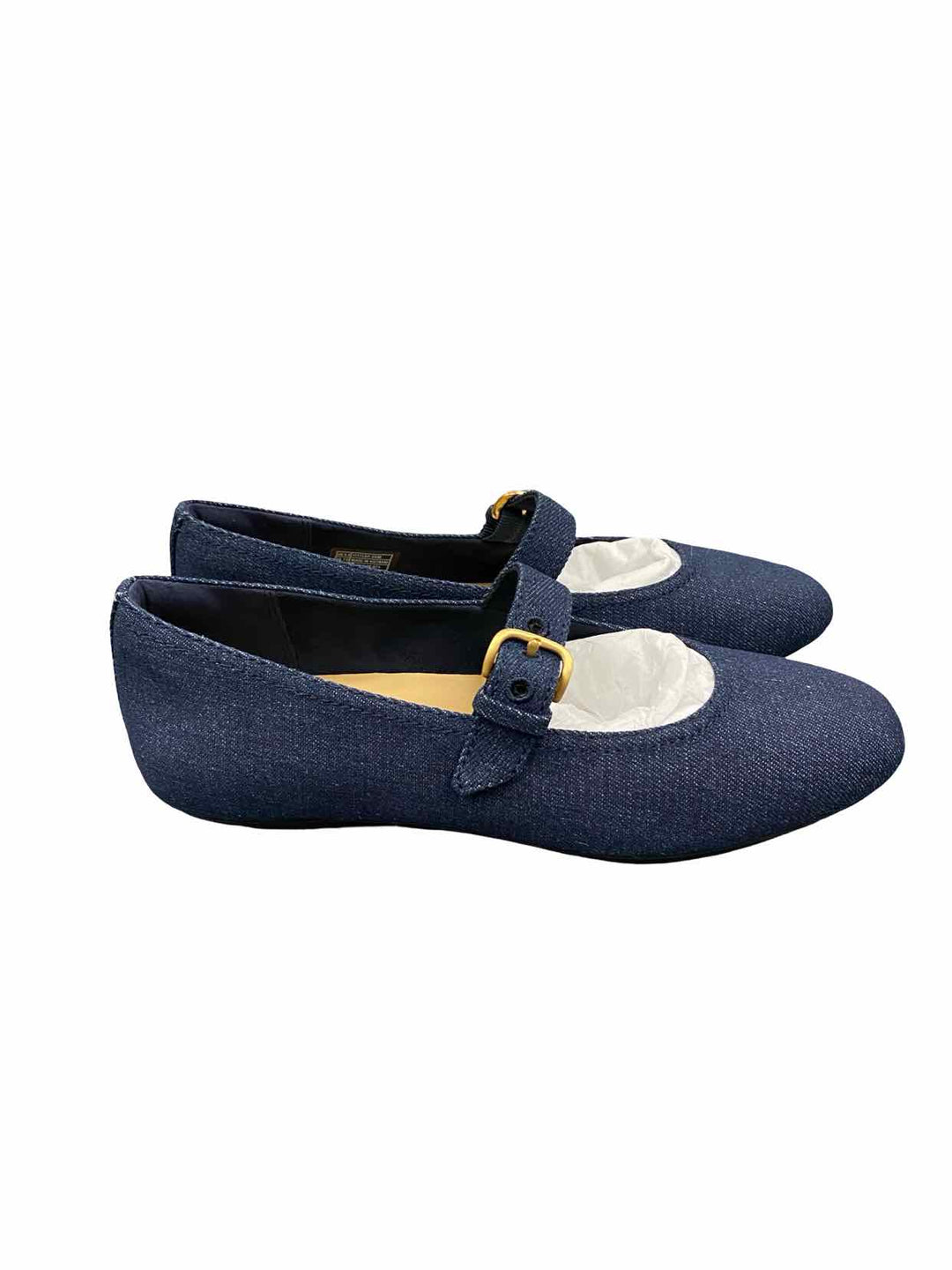 Fitflop Shoe Size 7.5 Blue Mary Jane Flats