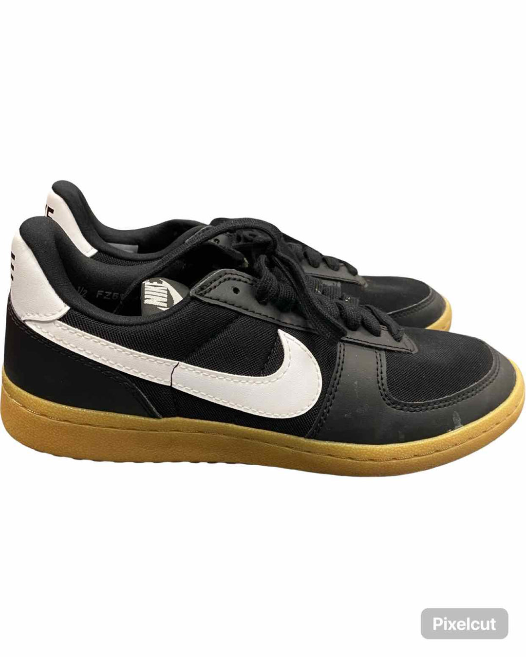 Nike Shoe Size 7.5 Black White Field General Sneakers