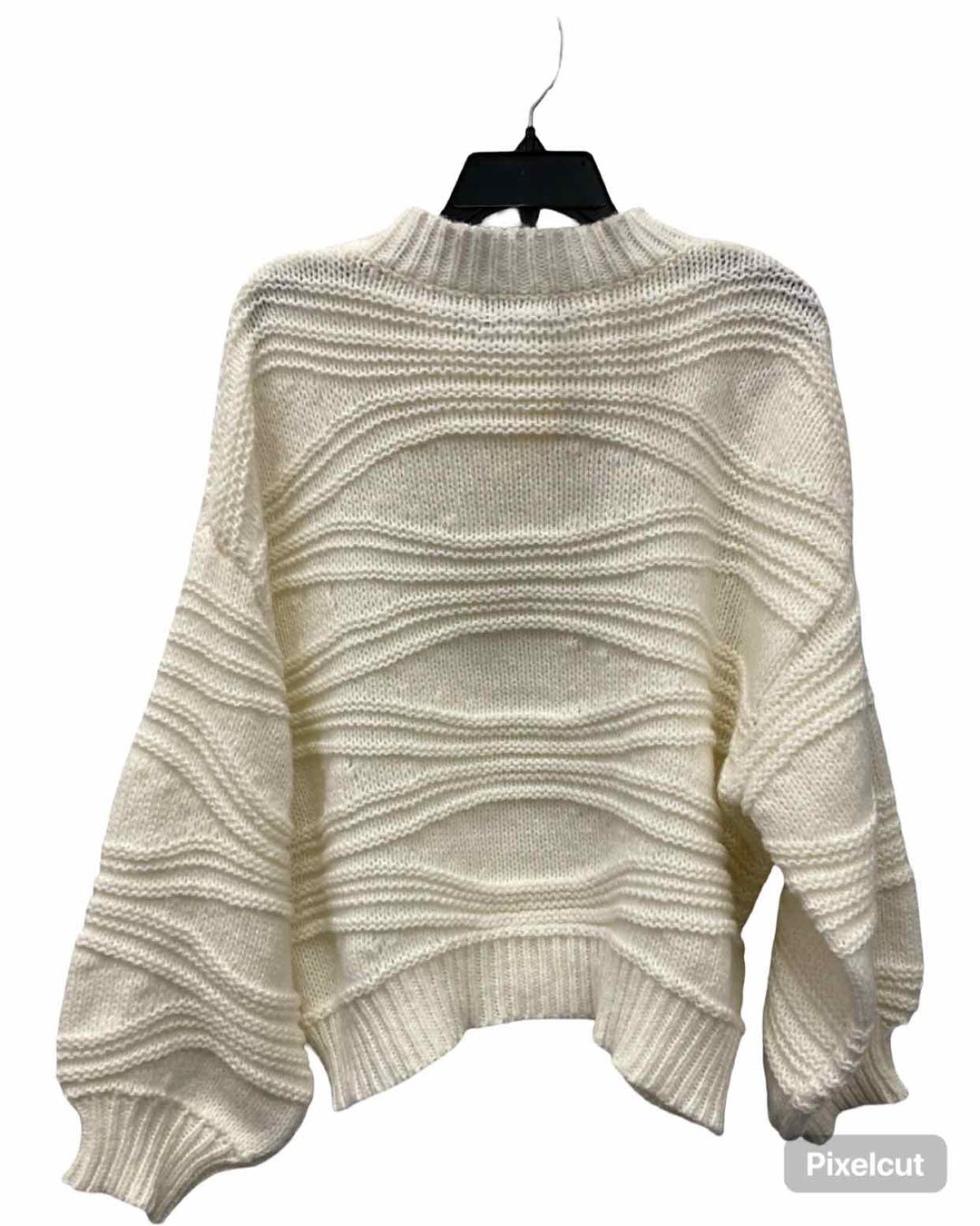 Mink Pink Size M White Sweater