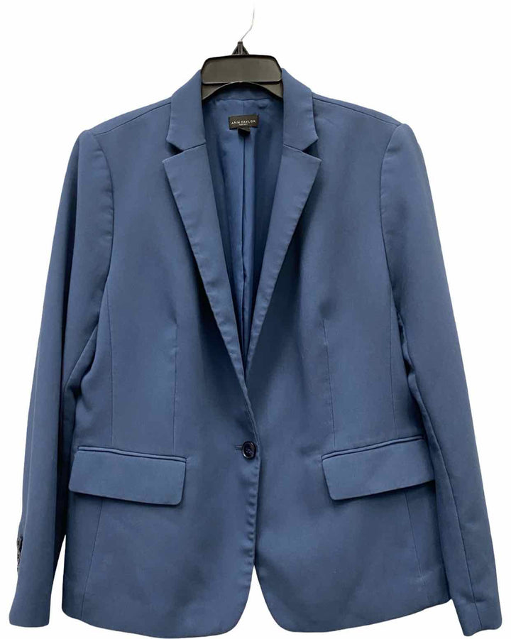 Ann Taylor Size 12 Blue Blazer
