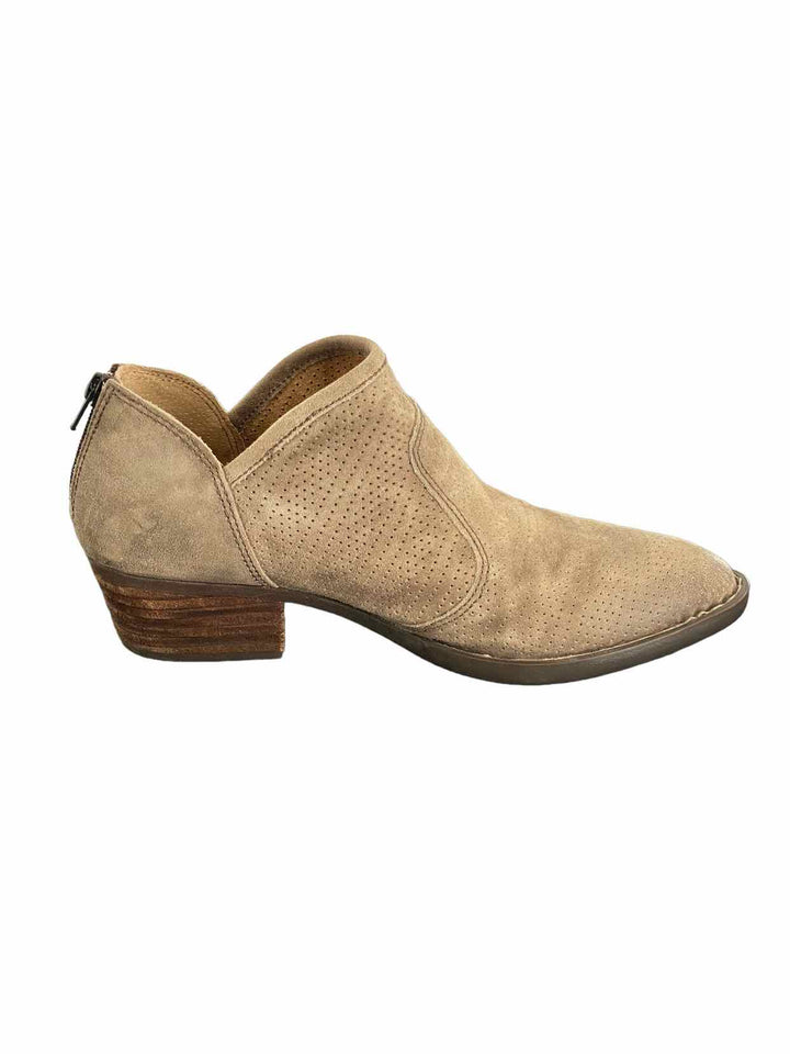 Born Shoe Size 10 Taupe Leather Boots(Ankle)