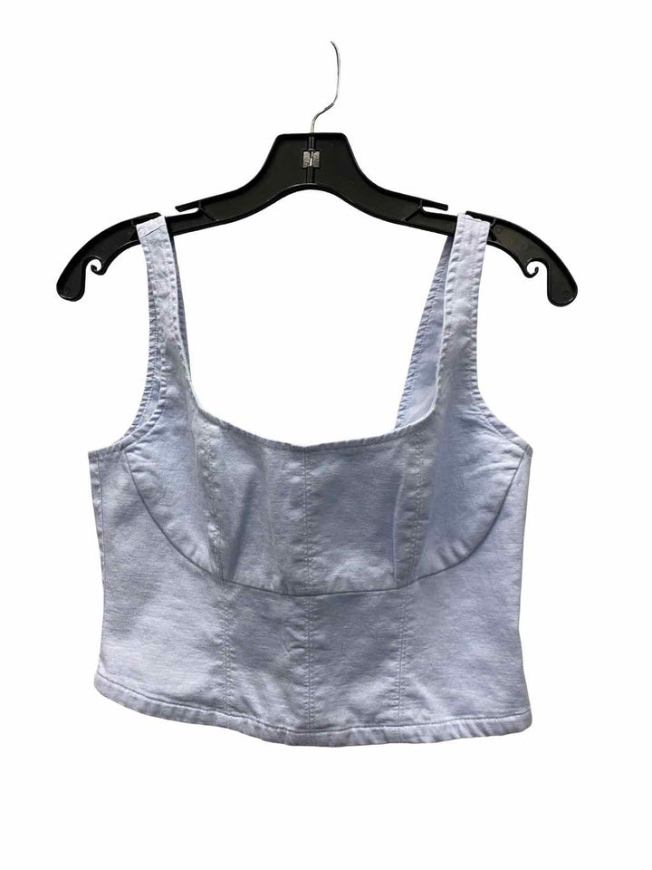 Banana Republic Size 4 Baby Blue Tank Top