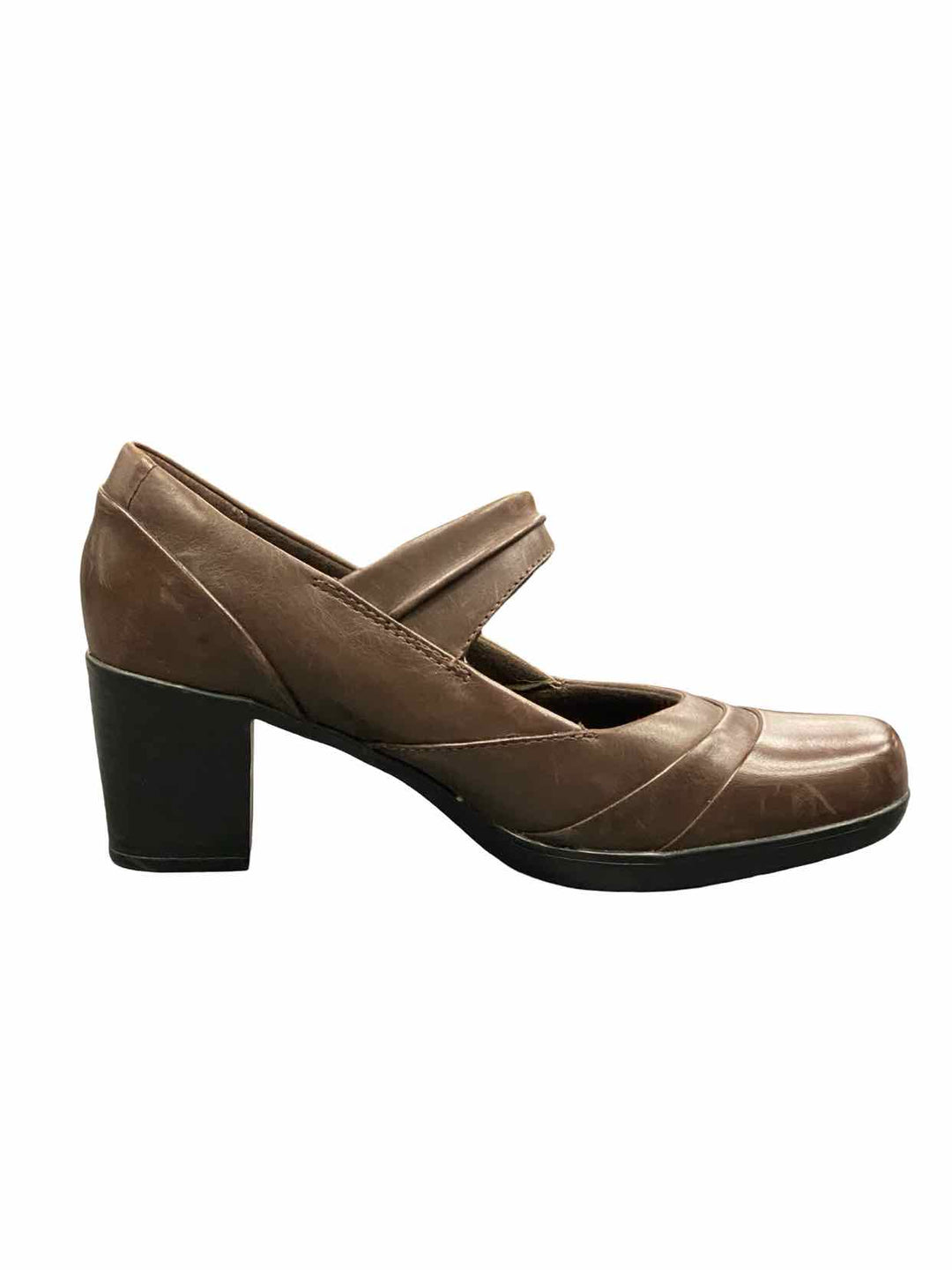 Clarks Shoe Size 8 Brown Leather Boots(Ankle)