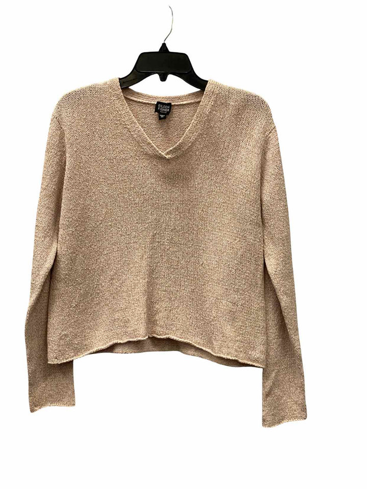Eileen Fisher Size LP Pink Sweater