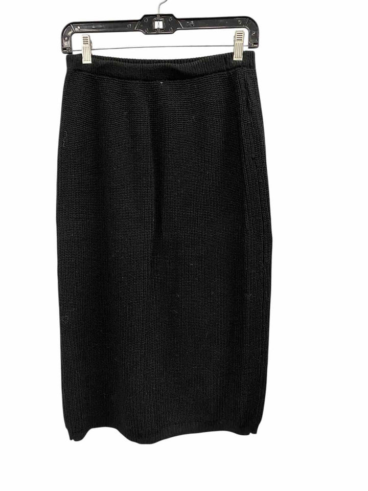 Unknown Brand Size M/L Black Knit Skirt