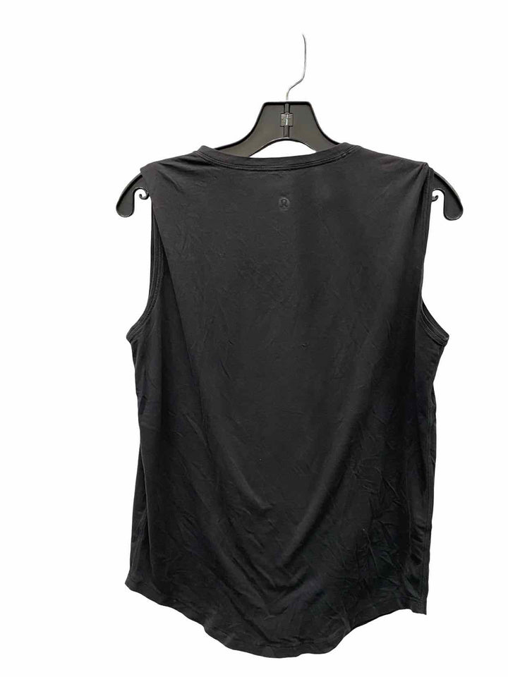Lululemon Size 6 Black Tank Top