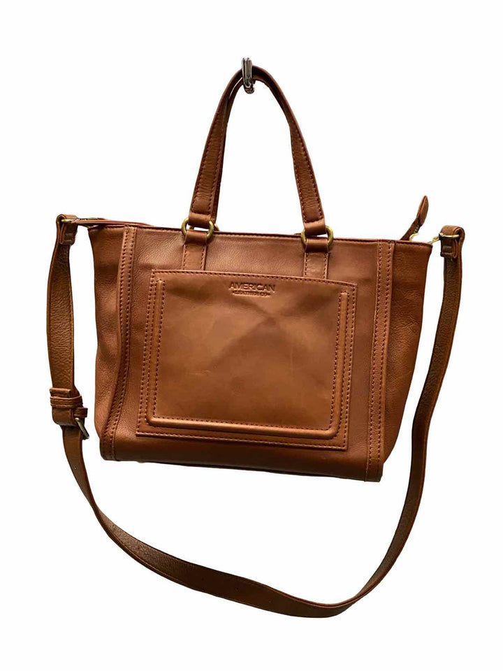 American Leather Co. Brown Bayberry Tote Purse