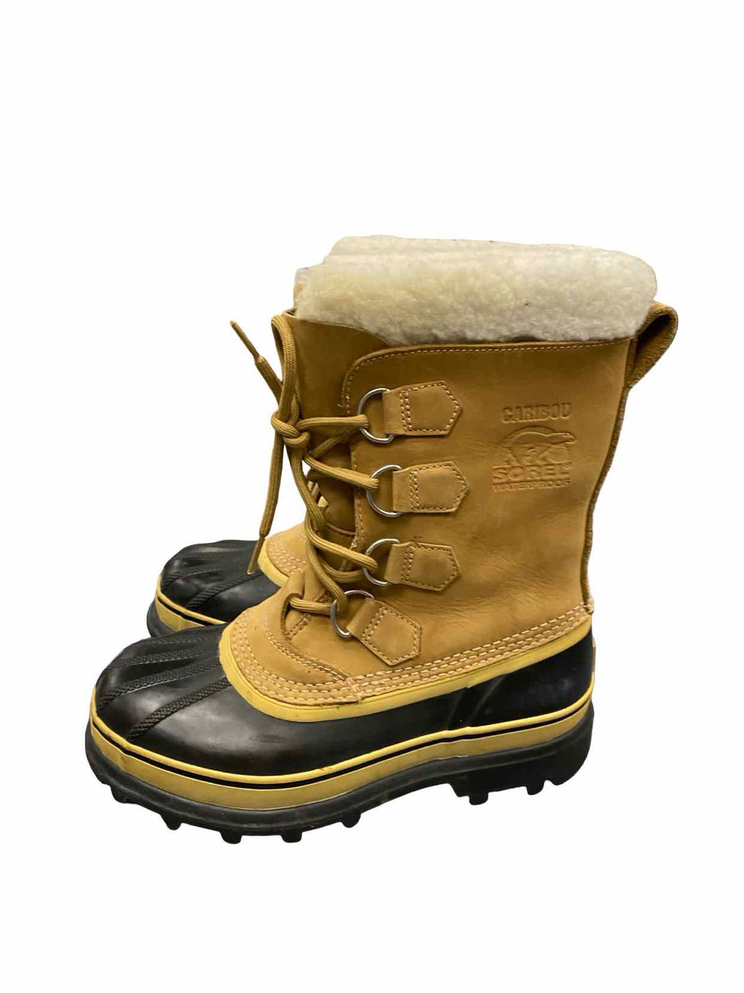 Sorel Shoe Size 38 Brown Caribou Waterproof Boots(knee)