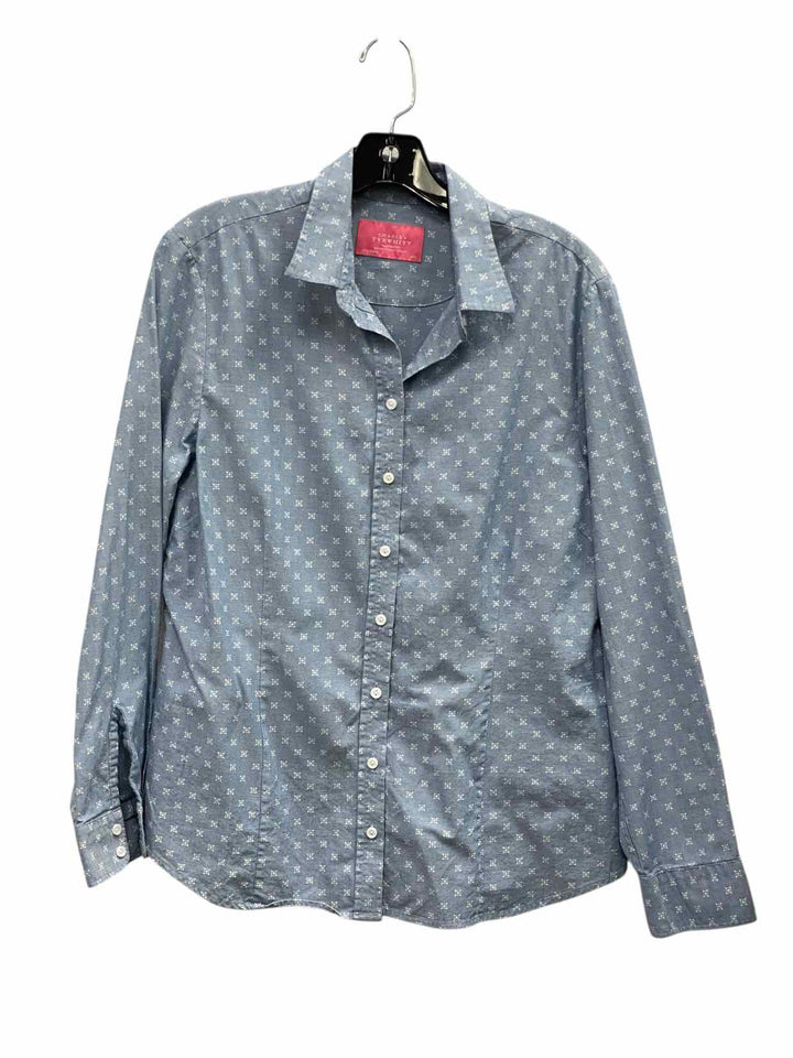 Charles Tyrwhitt Size 12 Blue Long Sleeve Shirts