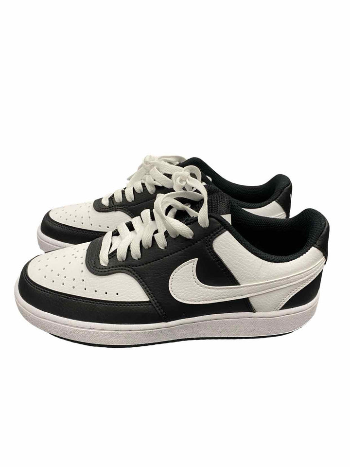 Nike Shoe Size 8 Black White Court Vision Low Next Nature NWT Sneakers