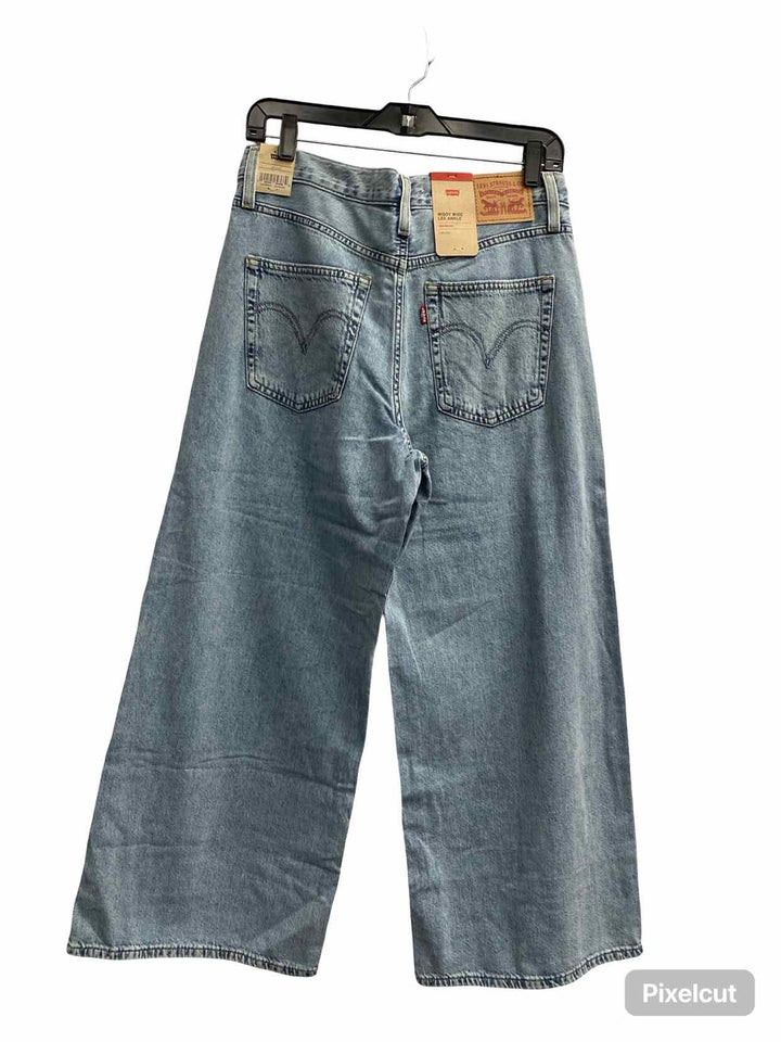 Levi's Premium Size 29 x 27 Middy Wide Leg Ankle Retail Jeans