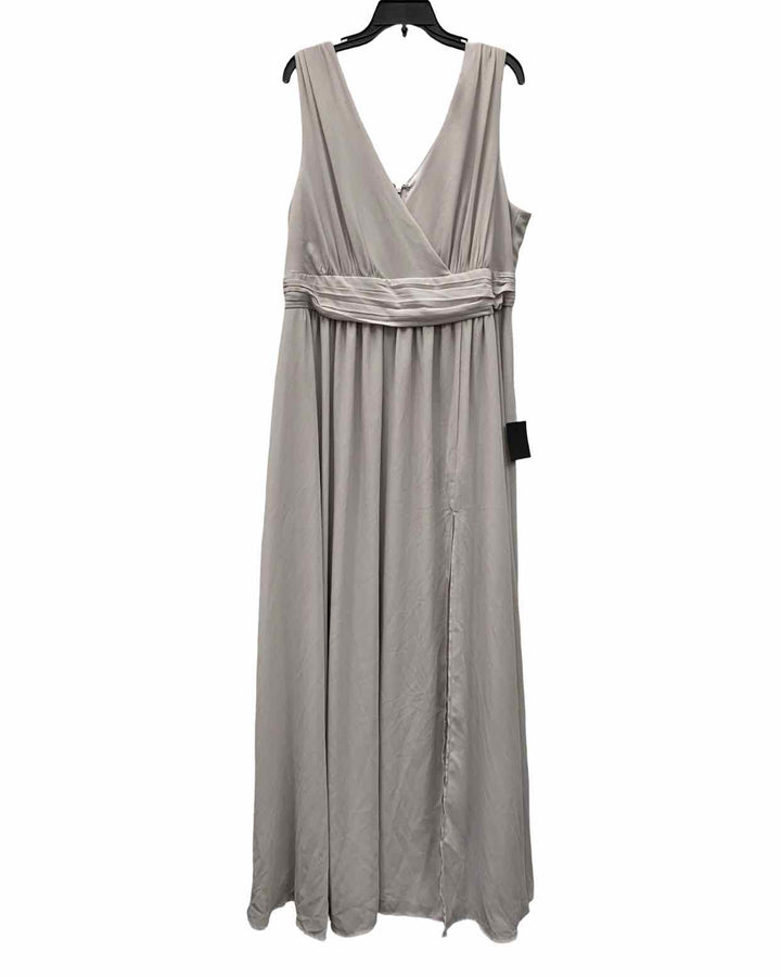 Lulus Size 2X light gray Formal Dress(Long)