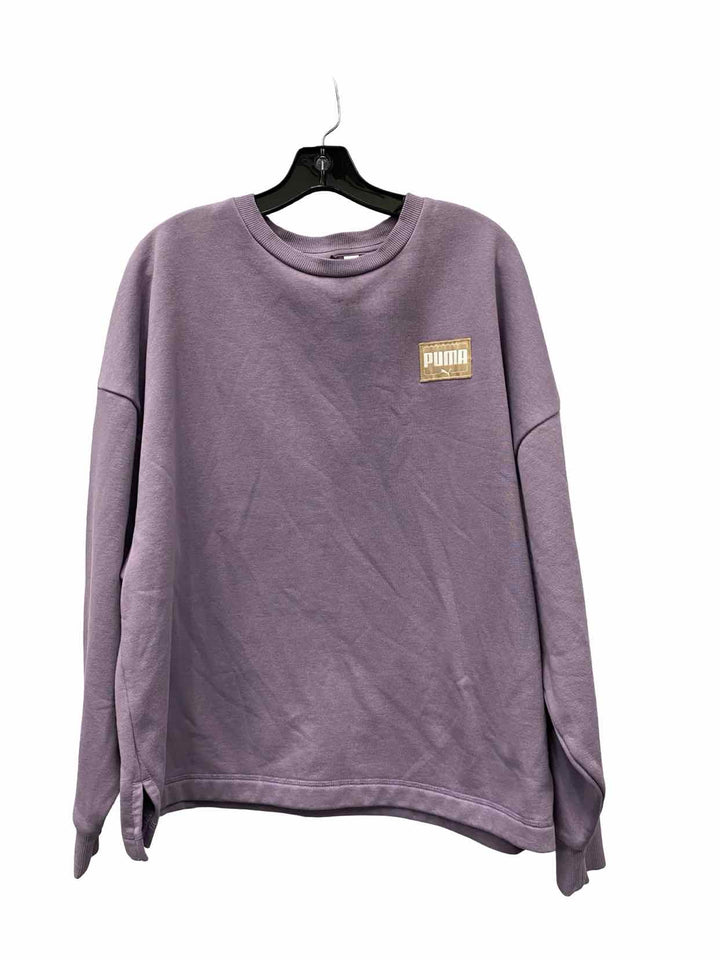 Puma Size 2X Purple Sweatshirt