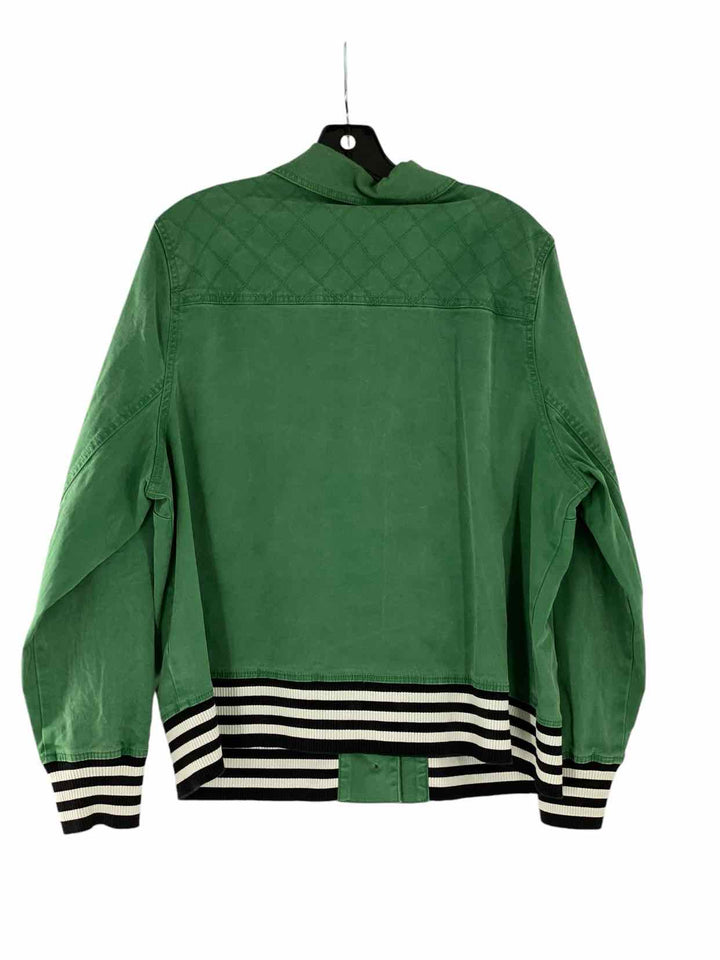 Cabi Size XL Green Black/White Jacket