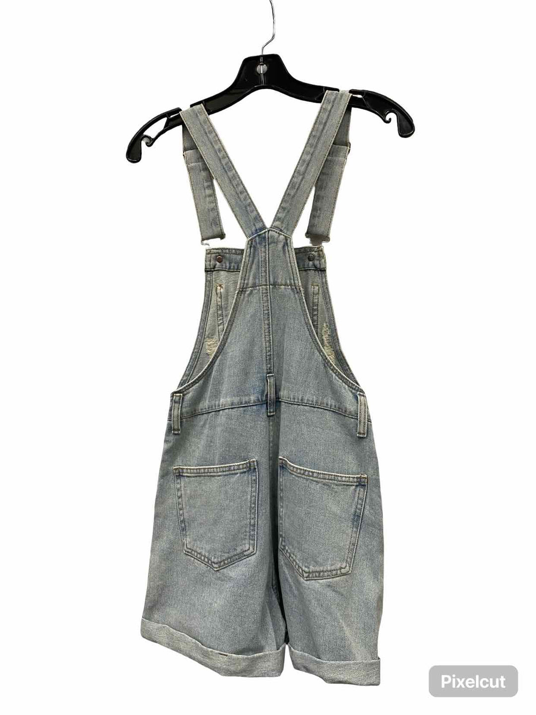 Pink Lilly Size XS Blue Overalls