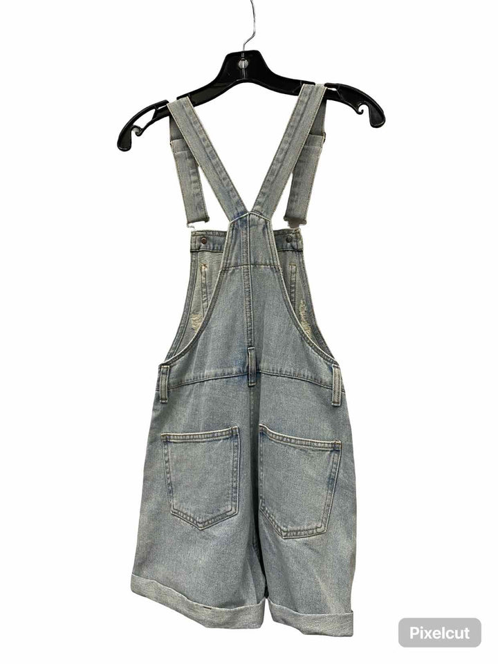 Pink Lilly Size XS Blue Overalls