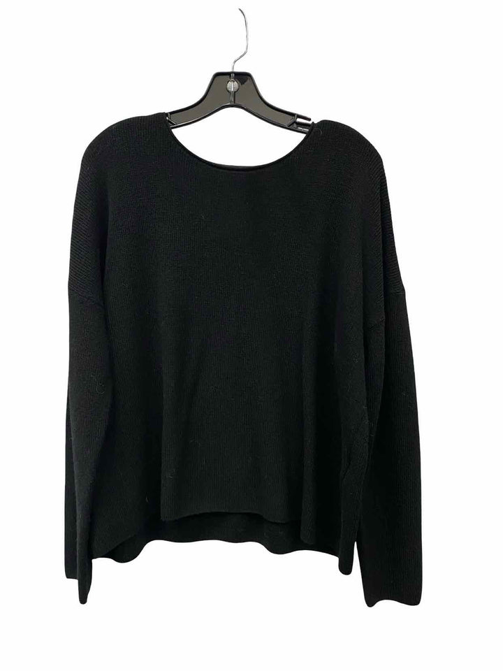 Eileen Fisher Size M Black Sweater