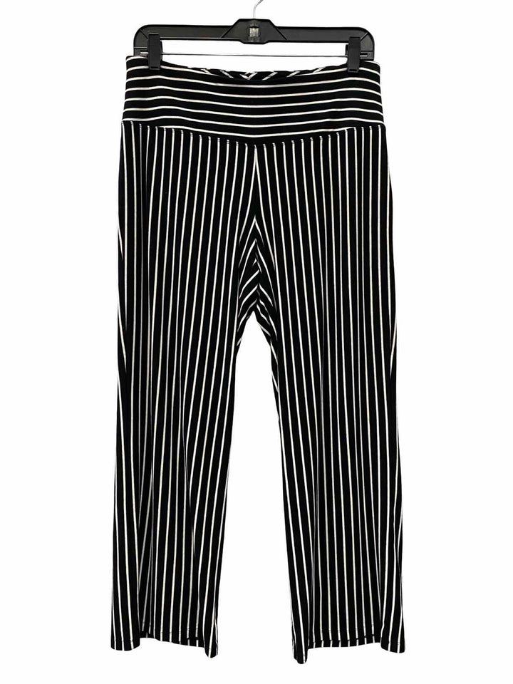 Habitat Size S Black White Stripe Pants
