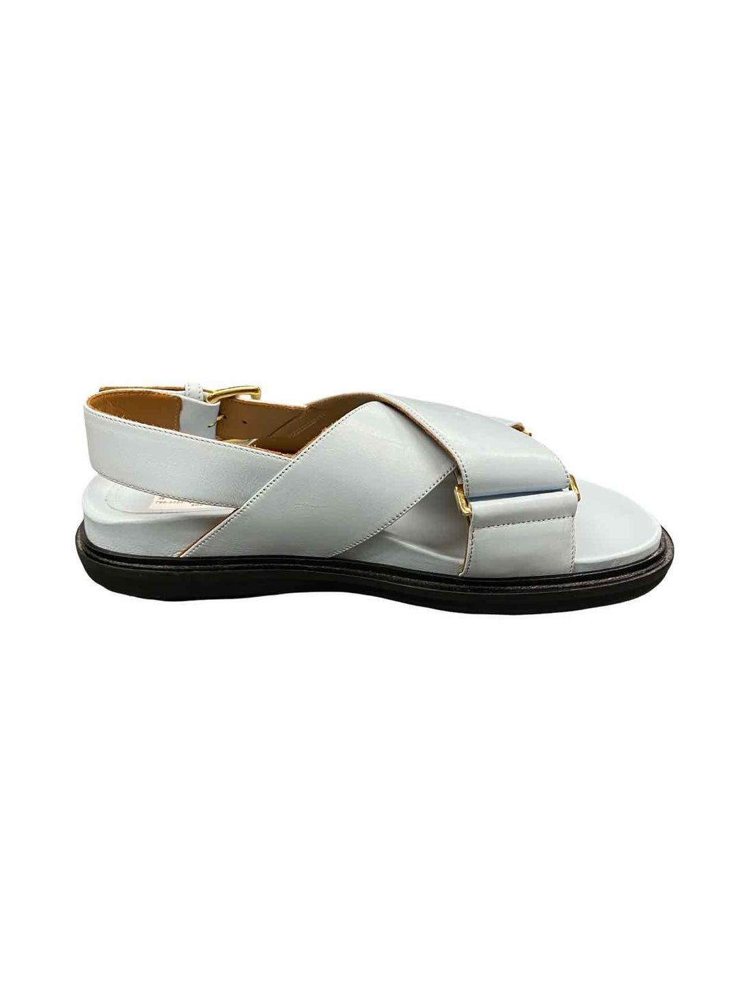 Marni Shoe Size 38 Baby Blue Leather Sandals