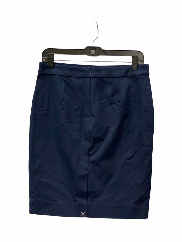 J Crew Size 8P Navy Skirt