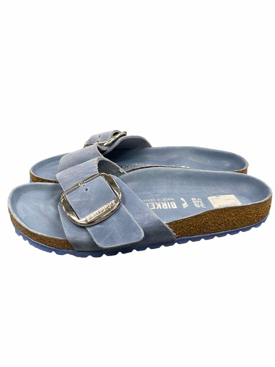 Birkenstock Shoe Size 38 Blue Madrid Big Buckle Sandals