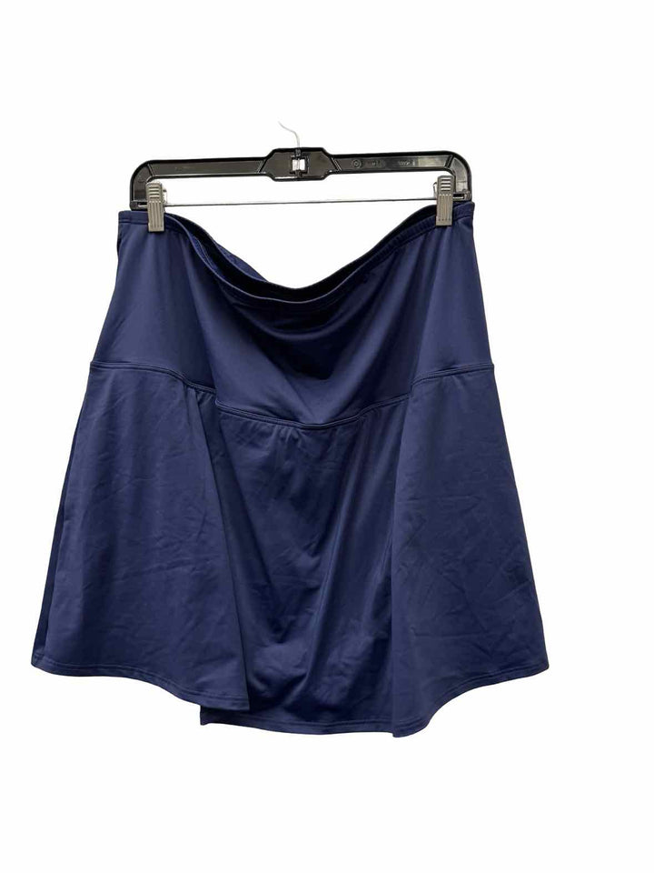 Lands End Size 20 Blue Swimsuit Bottom