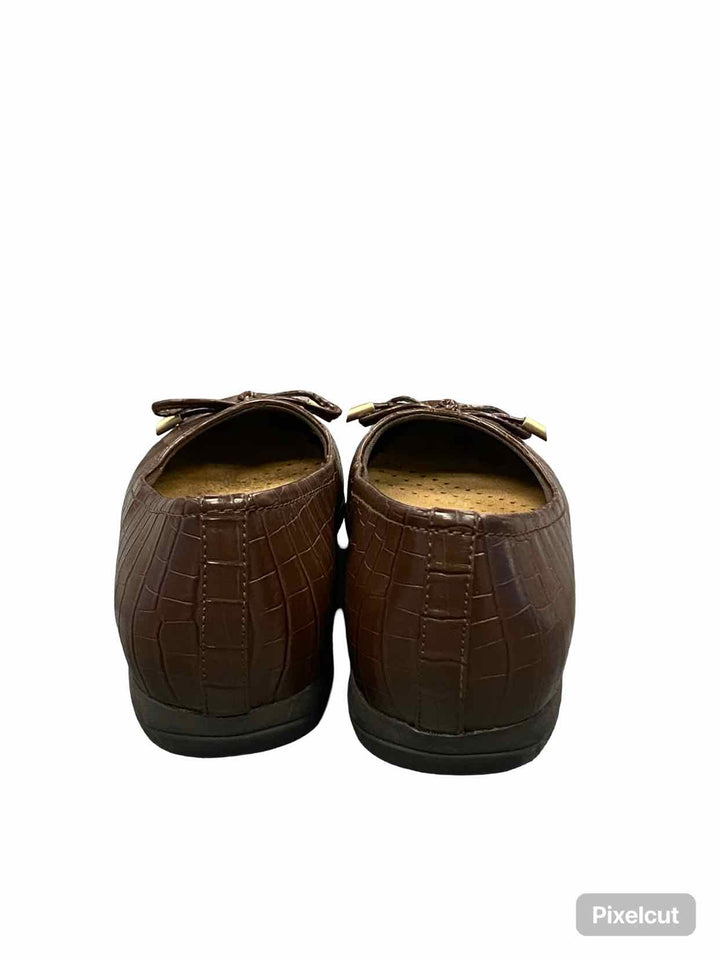Trotters Shoe Size 5 Brown Leather Flats