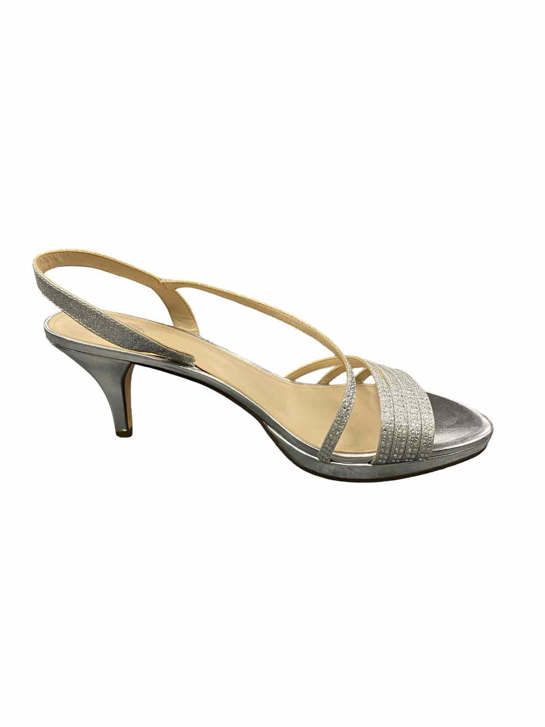 I. Miller Shoe Size 11 Silver Heels